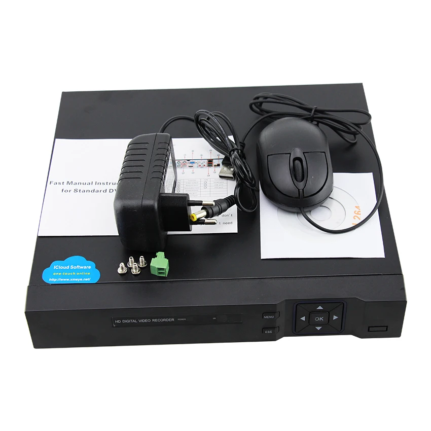 Smar 5 в 1 16CH 1080N AHD DVR Гибридный видео Регистраторы Поддержка 1080P AHD Камера 3MP 5MP IP Камера видеонаблюдения Системы Onvif