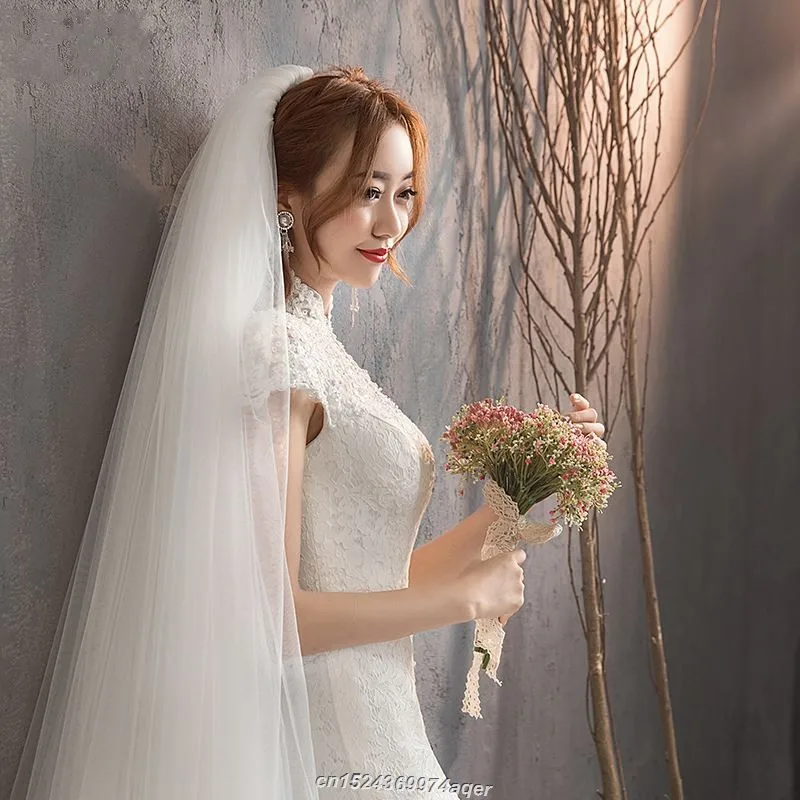 Красивое белое кружевное свадебное платье 2019 Vestidos De Novia Высокое/низкое пляжное