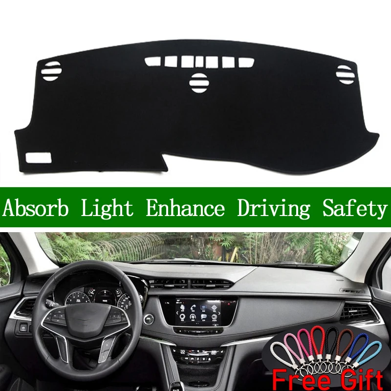 

For Cadillac XT5 2016 2017 2018 Dashboard Cover Sun Shade Non-slip Dash Mat Pad Carpet Car Stickers Interior Accessories