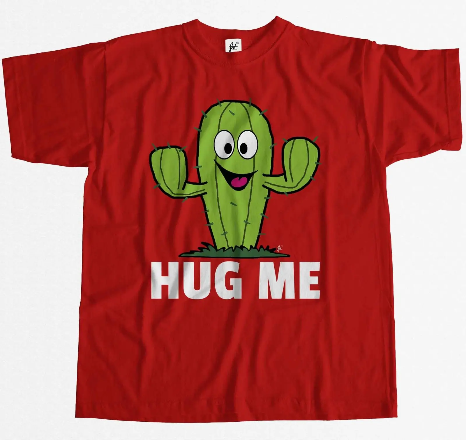 Hug Me Cactus забавные Desert юмор футболка мужская|Мужские футболки| |