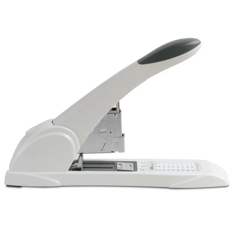 Deli Stapler Office Large Heavy-Duty Stapler School and Office Paper Binding Machine Metal Manual Grapadora Papeleria Y Oficina