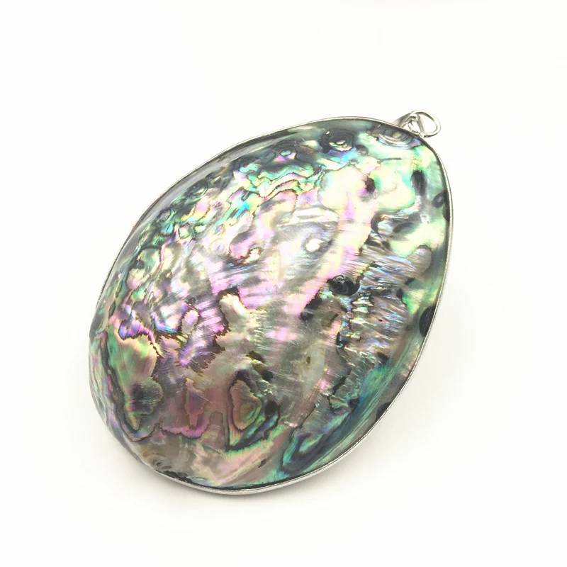 Амулеты натуральные цвета кулон в виде раковины абалона для женщин DIY ожерелье