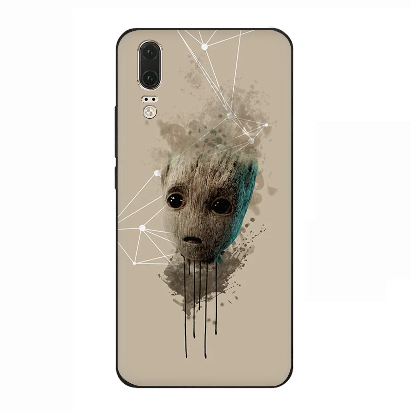 B6 Стражи Галактики Мягкий ТПУ силиконовый телефон чехол для Huawei P8 P9 P10 P20 P30 Pro Lite Mini P Smart - Цвет: B6