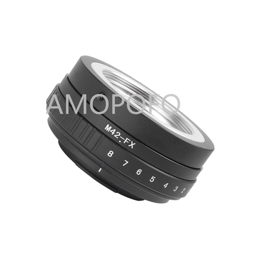 

M42-FX Tilt Adapter M42 Screw Lens to Fujifilm FX E1 E2 A1 T1 M1 T10 X-PRO2 cameras
