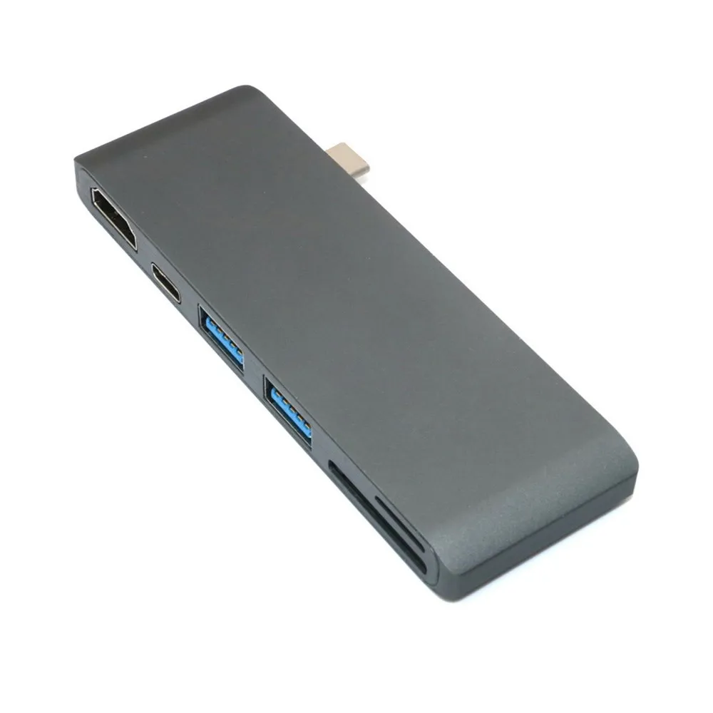 USB 3 0 концентратор Type C к 4K * 2K HDMI зарядное устройство для чтения карт адаптер MacBook Pro