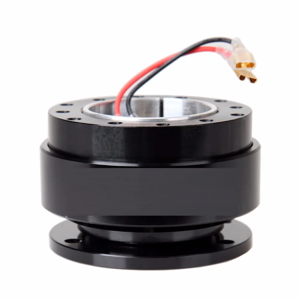 Универсальный 6 отверстий черный болт мяч Руль Quick Release концентратор Adapter Kit
