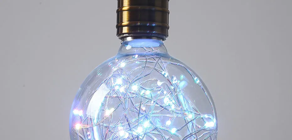 E27 3D лампа светодиодный RGB светильник, украшение на Рождество, лампа A60 ST64 G80 G95 G125 флакон со стразами Сердце Череп 110V 220V светодиодный лампы