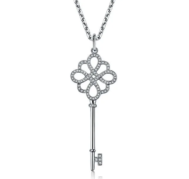 Подвеска SONA из серебра 925 пробы с золотым покрытием|chain pendant|gold diamond pendantchain necklace