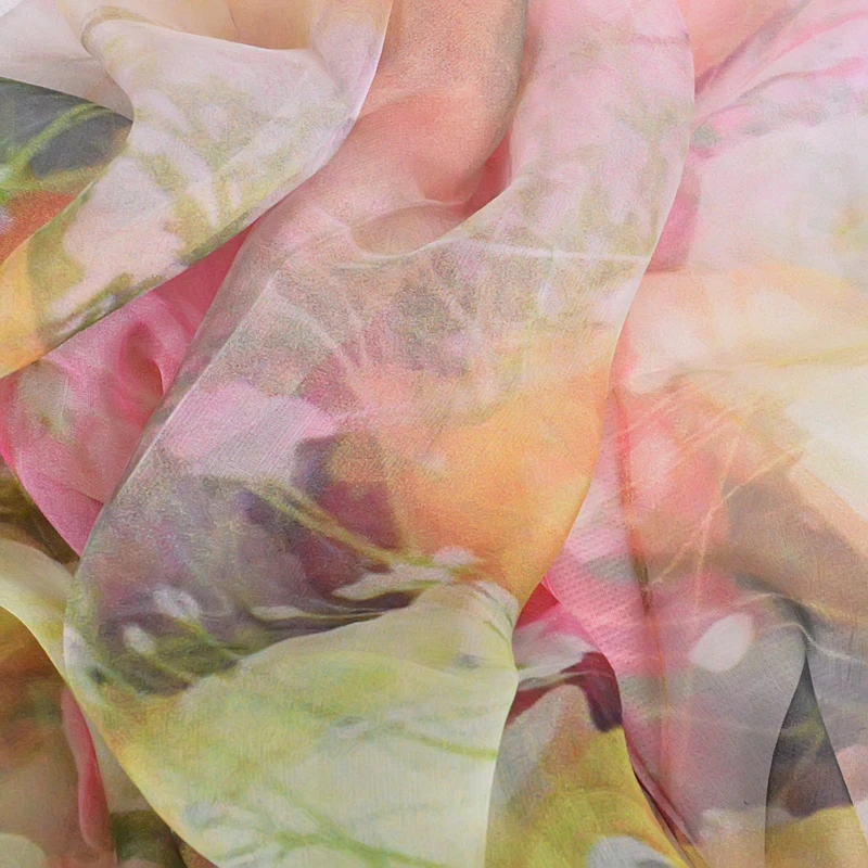 Новый весенне осенний женский шарф из чистого шелка зимние аксессуары длинные