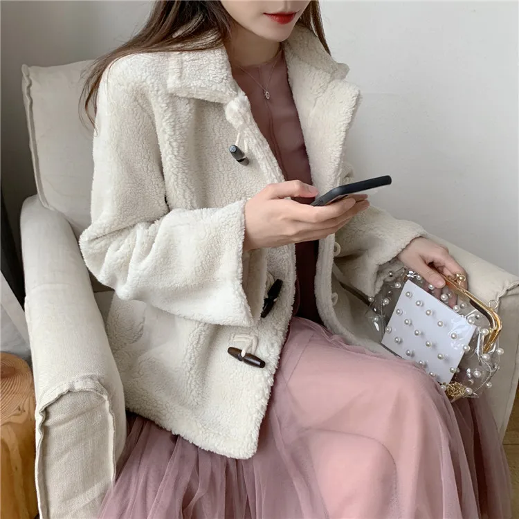 Мягкая теплая куртка с отложным воротником Chaqueta Mujer женские пальто и куртки