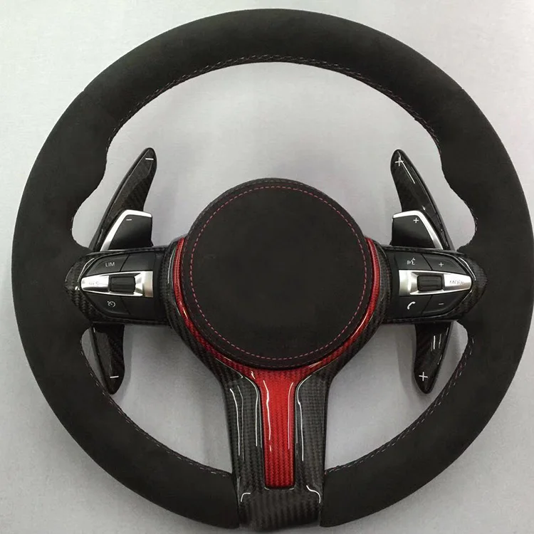 Shifters для BMW M2 M3 M4 M5 M6 X5M X6M X1 X4 Z4 F10 F30 X5 1 2 3 4 5 6 7 серии углеродное волокно|Рулевые