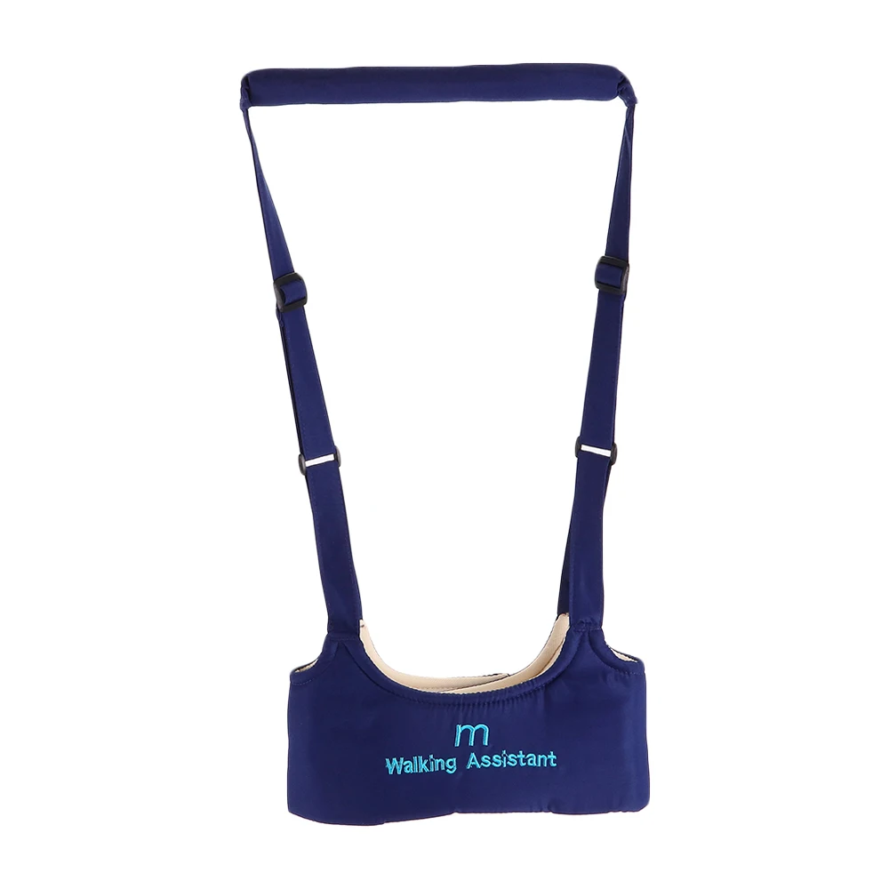 Dark Blue Красочные детские ходунки регулируемый ремень поводки детские ходунки мягкие ремни безопасности для малышей для младенцев - Цвет: Dark Blue