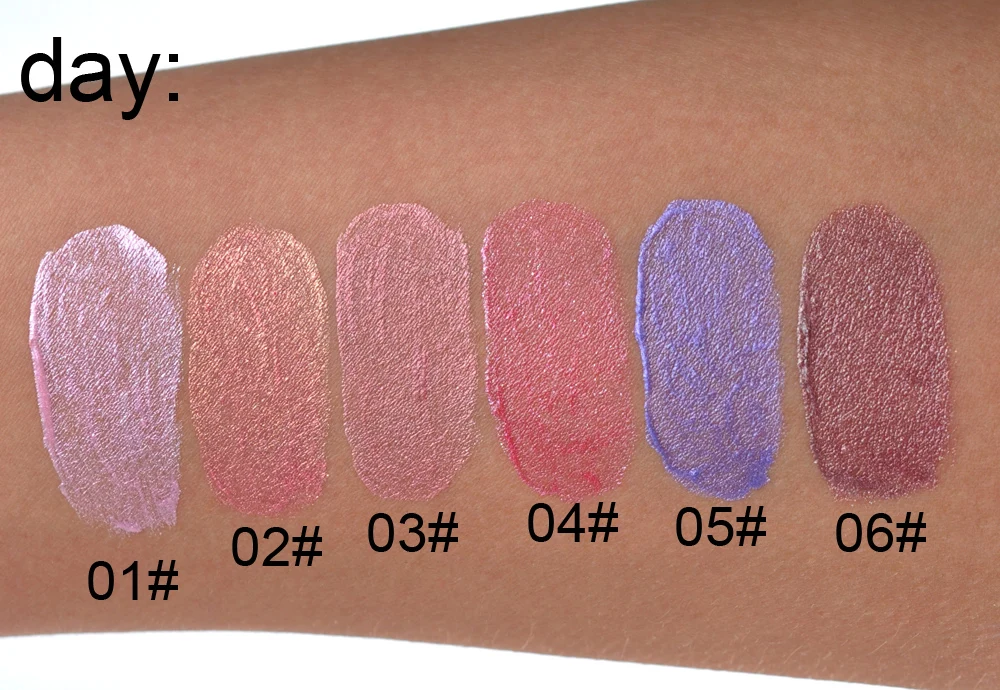 New Fashion Metals Lip Tint Brand Cosmetics Waterproof Pigments Sexy Blue Red Gold Metallic Lipgloss Cosmetic | Красота и здоровье