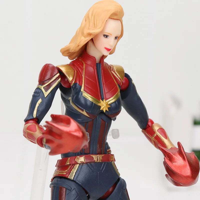 Revoltech серии Marvel Мстители Endgame Железный человек паук яд Росомаха Капитан Америка Магнето фигурка модель игрушки