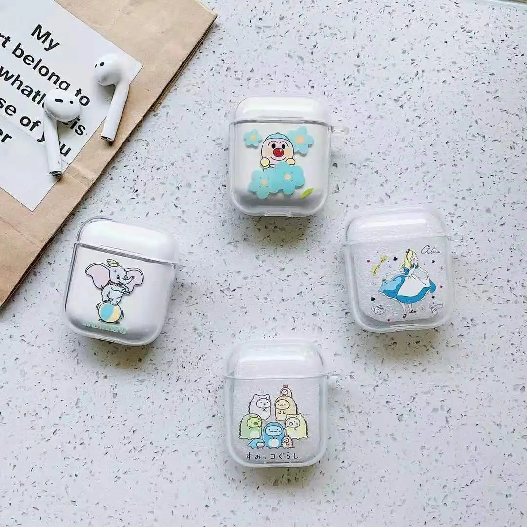 Милый Мультфильм Алиса принцесса DUMBO мяч Bluetooth беспроводные наушники чехол для