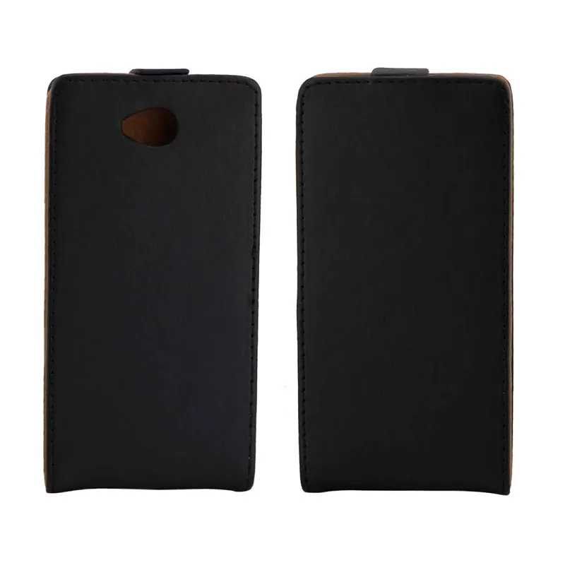 Вертикальный флип-чехол из искусственной кожи чехлы Обложка для Microsoft Nokia Lumia 650