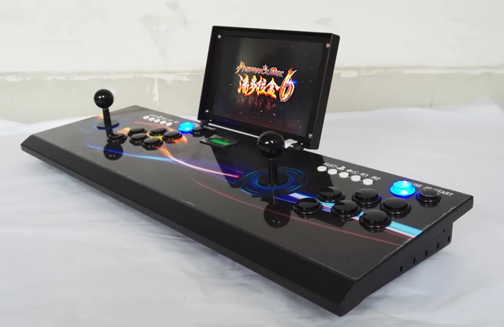 Новейший аркадный джойстик 1300 в 1 Jamma board Pandora Box 6 комплектов для 2 игроков игровая консоль VGA/HDMI VGA выход