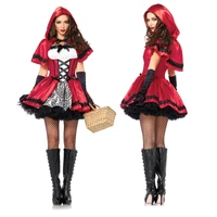classic little red riding hood uniform carnival halloween hen party sexy fairy tales book week cosplay costume