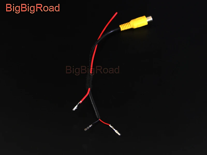 BigBigRoad автомобиль экран подключения провода адаптер преобразования для заднего вида резервная Парковка камера