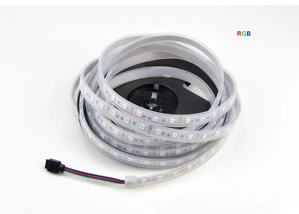 Светодиодный светильник RGB 5050 12 В водонепроницаемый IP20 IP65 IP67 Светодиодный светильник для украшения сада наружная лампа 5 м/лот 60 Светодиодный s/M