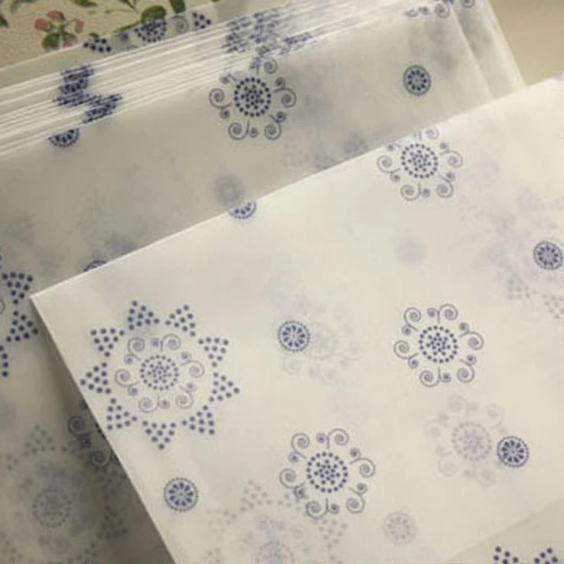 

10 pcs/lot romantic Snowflower envelope postcards greeting card cover parchment paper envelopes stationery school supplies