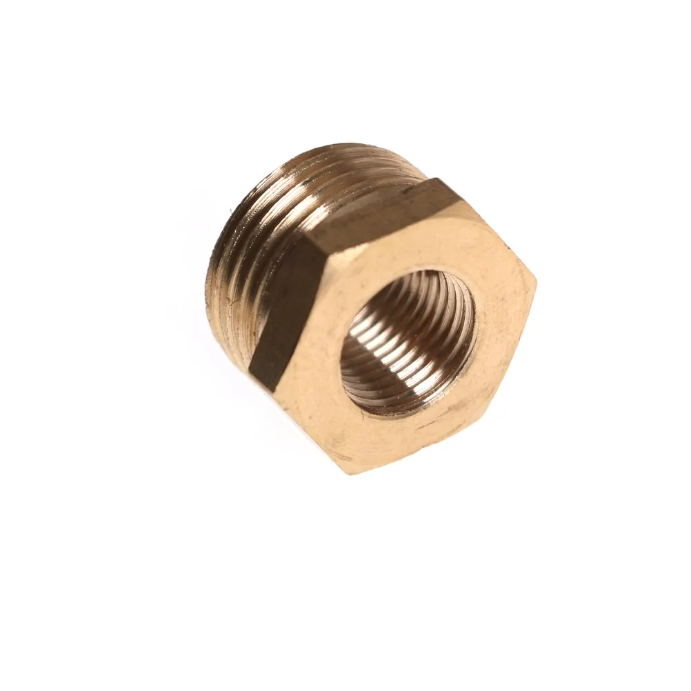 HUXUAN Медь 1/4 &quotBSP внутренней резьбой x 3/8&quot BSP с наружной латунь втулка редуктора