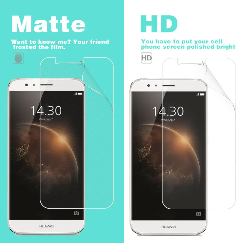 Антибликовая матовая пленка для Huawei G8 5 В RIO-L01 RIO-L02 HD прозрачная глянцевая с