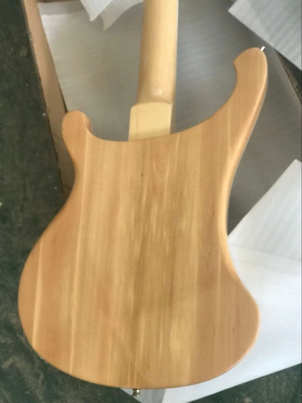 Натуральный цвет Rickenback на заказ 4003 firglo 4 струны бас гитара Рик бас двойной выход чернила моно и стерео
