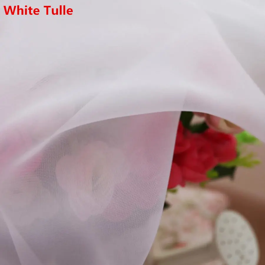 White Tulle Европейская роскошная оконная занавеска для гостиной, бархат, Вышитый цветочный тюль, затемненная драпировка, на заказ, Cortinas T& 321#30 - Цвет: White Tulle