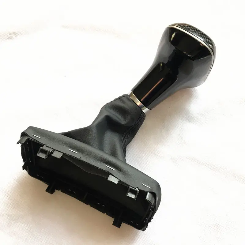 Ручной шар из углеродного волокна для Audi A4 A5 A6 A7 Q3 Q5 Q7 VW Passat B7 CC 1 шт.|knob shift|gear shift