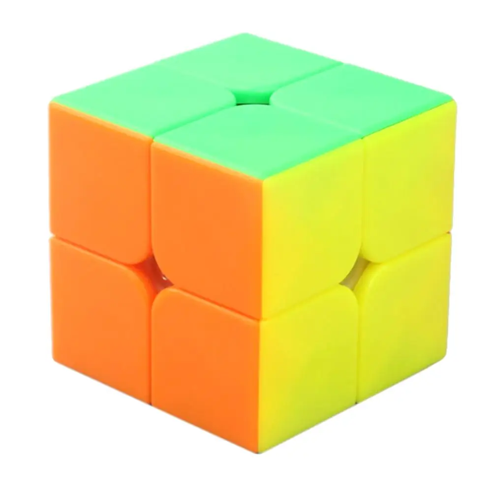 Новое поступление YJ RuiPo 2x2 волшебный куб обучающий игрушки для обучения мозгу-красочные