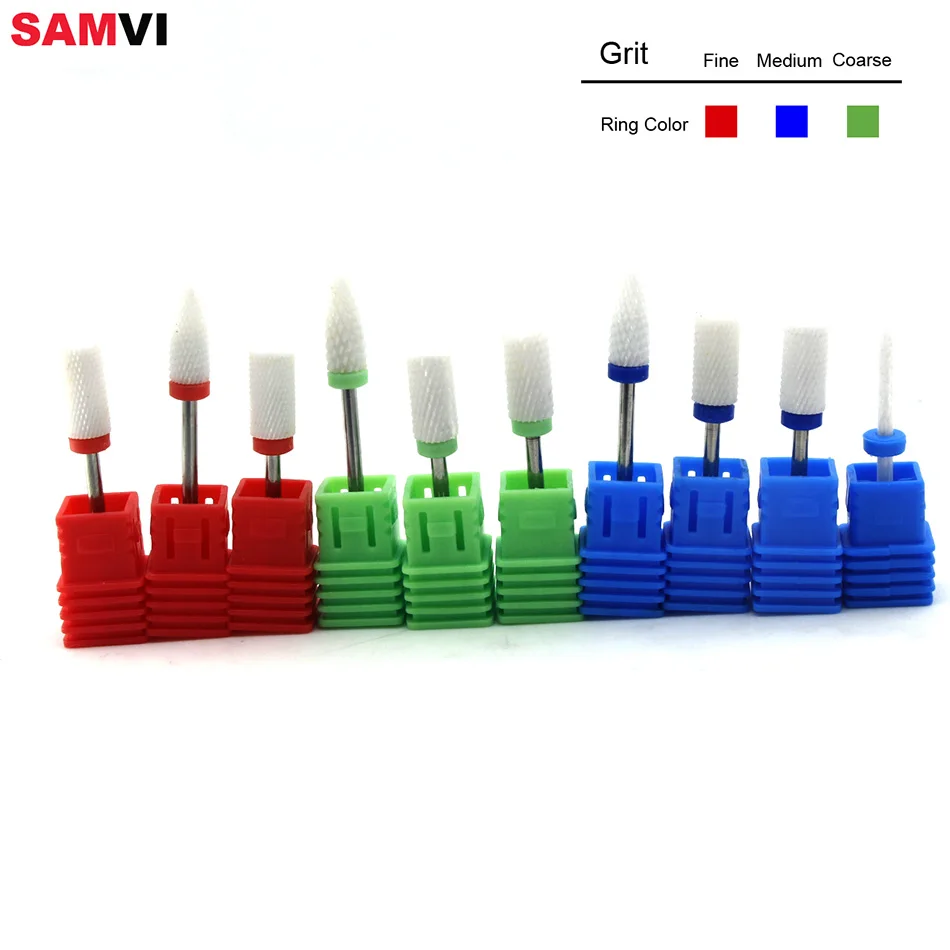 Горячий керамический сверло для дизайна ногтей электрического маникюрного