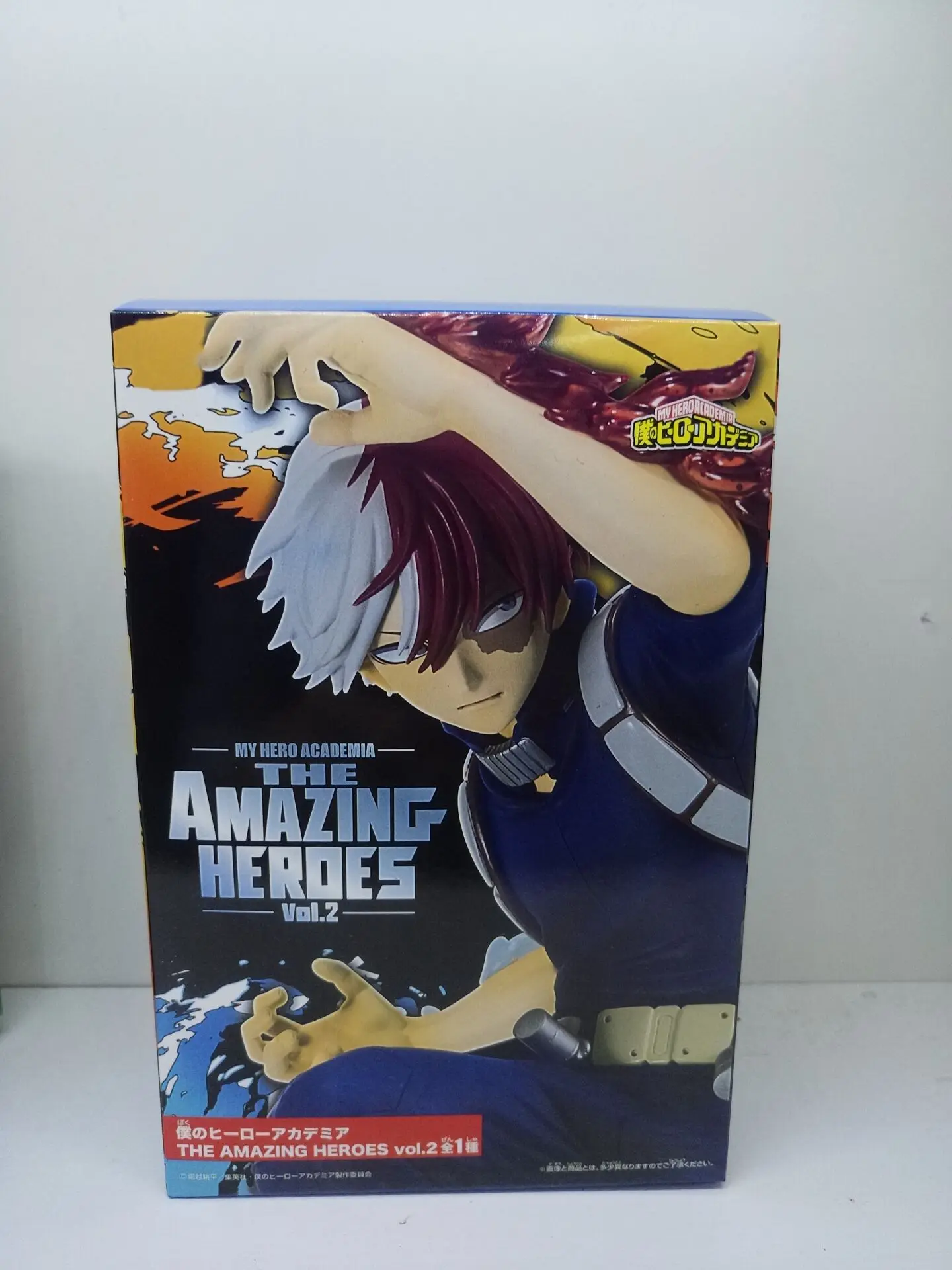 Аниме фигурки 19 см мой герой академии в удивительные герои Vol.3 Bakugou Katsuki Todoroki шото ПВХ Рисунок Коллекционная модель игрушки