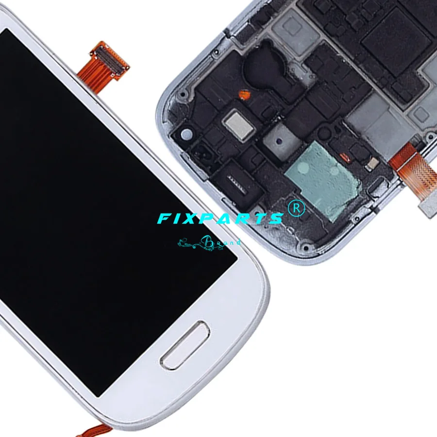 100% Testsd синий или белый ЖК экран для Samsung Galaxy S3 Mini i8190 i8190N i8195 дисплей + дигитайзер
