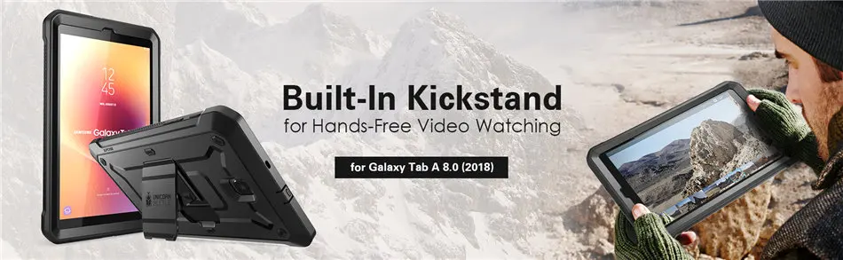 SUP чехол для samsung Galaxy Tab A чехол 8," Release UB Pro Чехол со встроенным защитным экраном и подставкой
