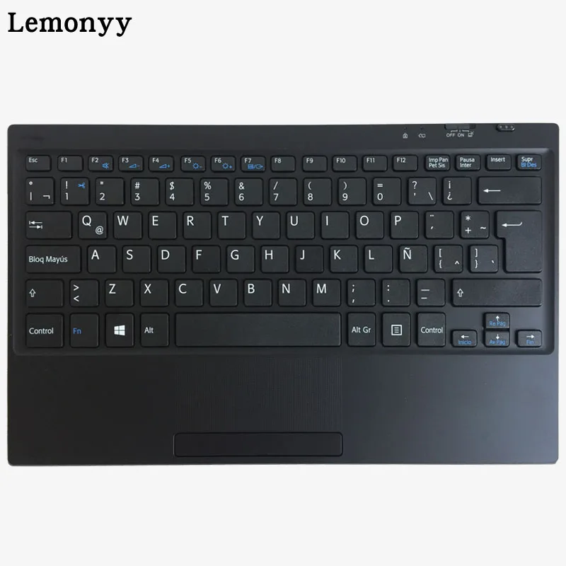 Латинский блутуз клавиатура для лаптопа для 11,6 дюймов sony Vaio Tap 11 планшетный ПК для sony SVT11 TAP11 VGP-WKB16 планшет
