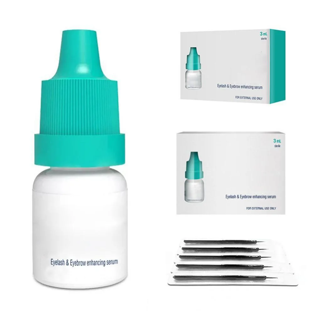 100% оригинальный макияж роста ресниц мощный уход за ресницами сыворотка средство