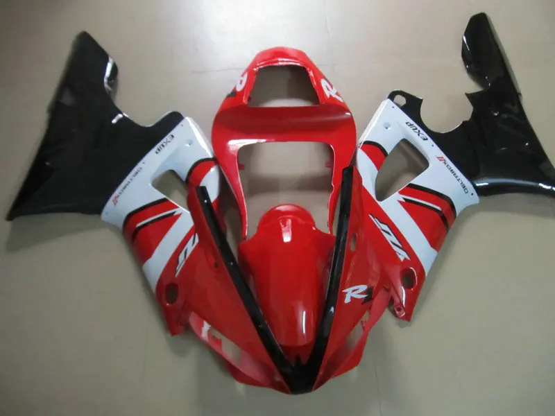 Мотоцикл обтекатель комплект для YAMAHA YZFR1 02 03 YZF R1 2002 2003 YZF1000 yzfr1 ABS Топ Красный Белый