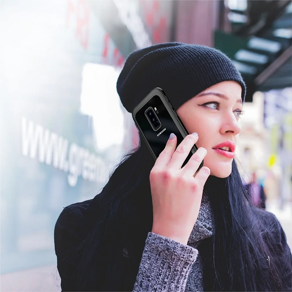 Для Galaxy S9 чехол водо-и Шок Грязь непромокаемое защита для samsung Galaxy S9 с сенсорным ID карты