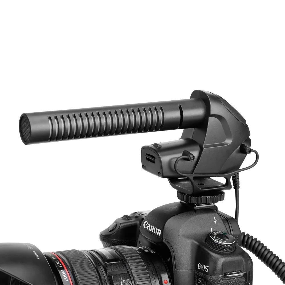 BOYA BY BM3031 на Камера дробовик микрофон переключатель: 10dB 0 20dB & 3 5 мм Вход для DSLR s