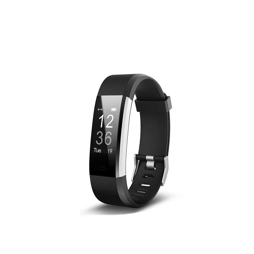 Bluetooth с цветным смарт экраном браслет монитором сердечного ритма фитнес трекер