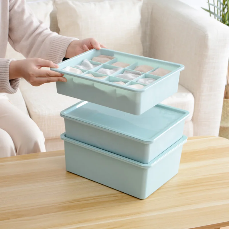 Цельнокроеное платье хранения Коробки нижнее белье делитель выдвижной ящик