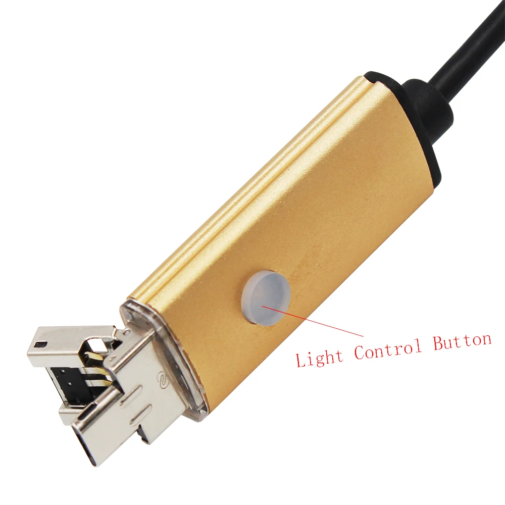6 LED Mini Camera Usb Endoscope 5M Cable for Android 5.5mm Lens Waterproof Borescope Inspection | Безопасность и защита