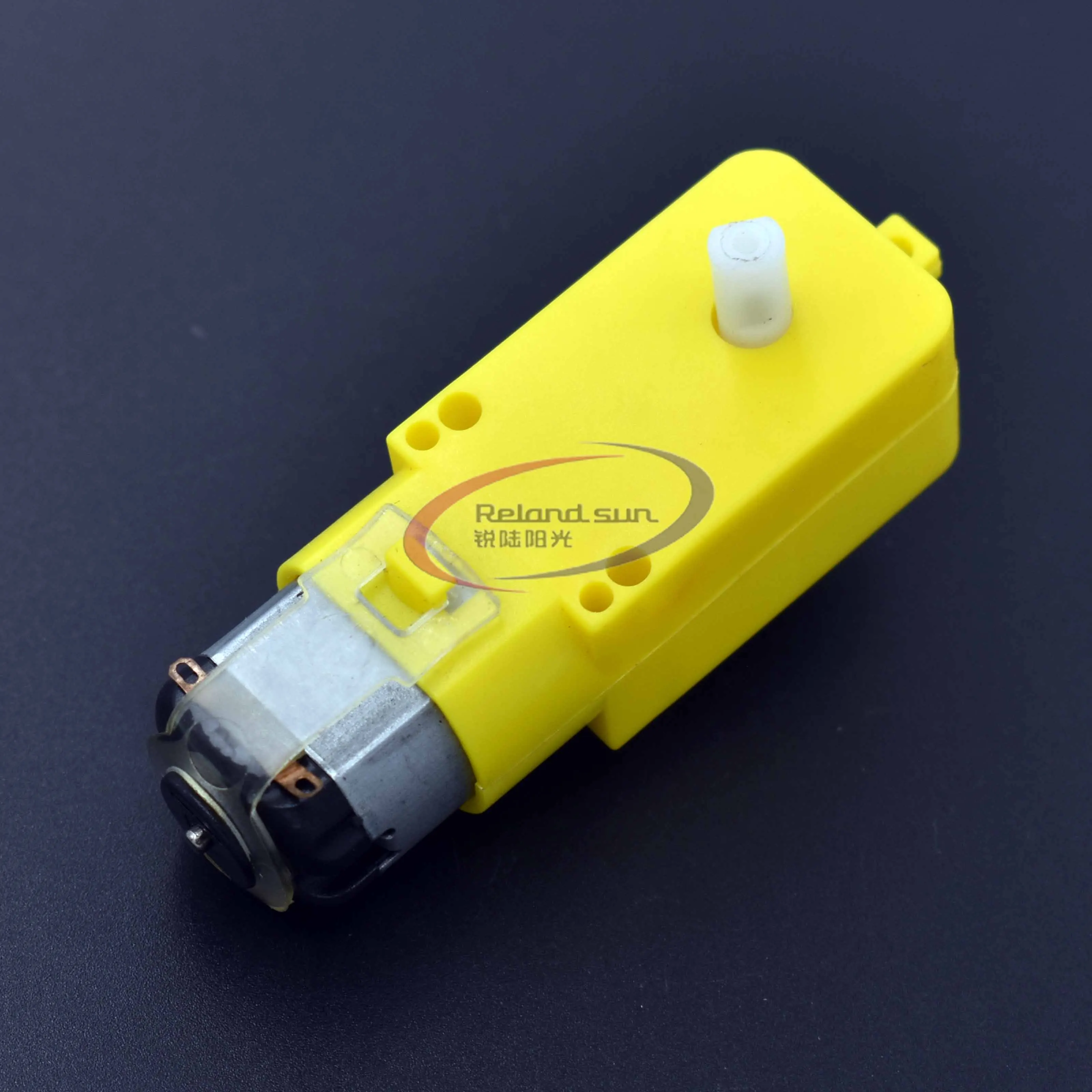 Мотор-редуктор с двумя валами и постоянным током 3-12 В 1:48 | Электронные компоненты