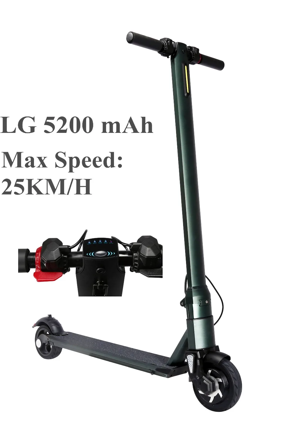 Складной электрический скутер портативный полностью магниево алюминиевый сплав