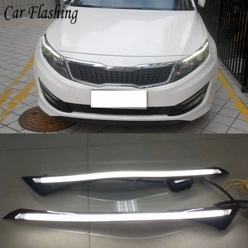 2 шт. автомобилей головной светильник светодиодный бровей дневные ходовые огни LED