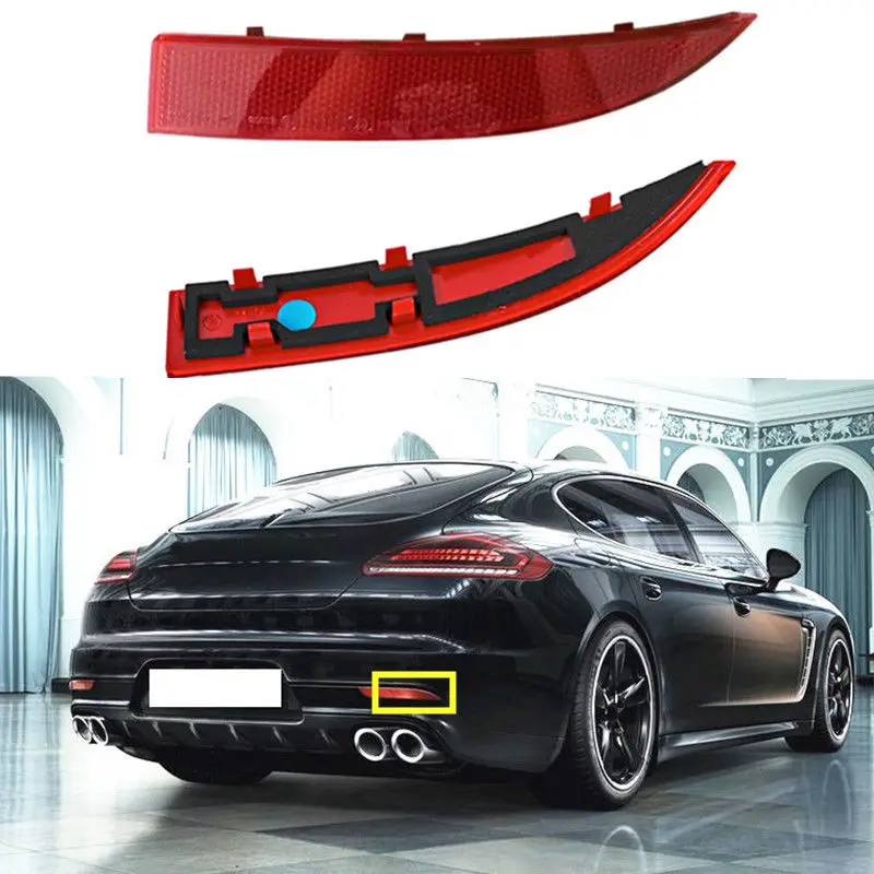 Крышка противотуманной фары правой и задней для Porsche Panamera 2014 2016|cover covers|cover fog lampcover