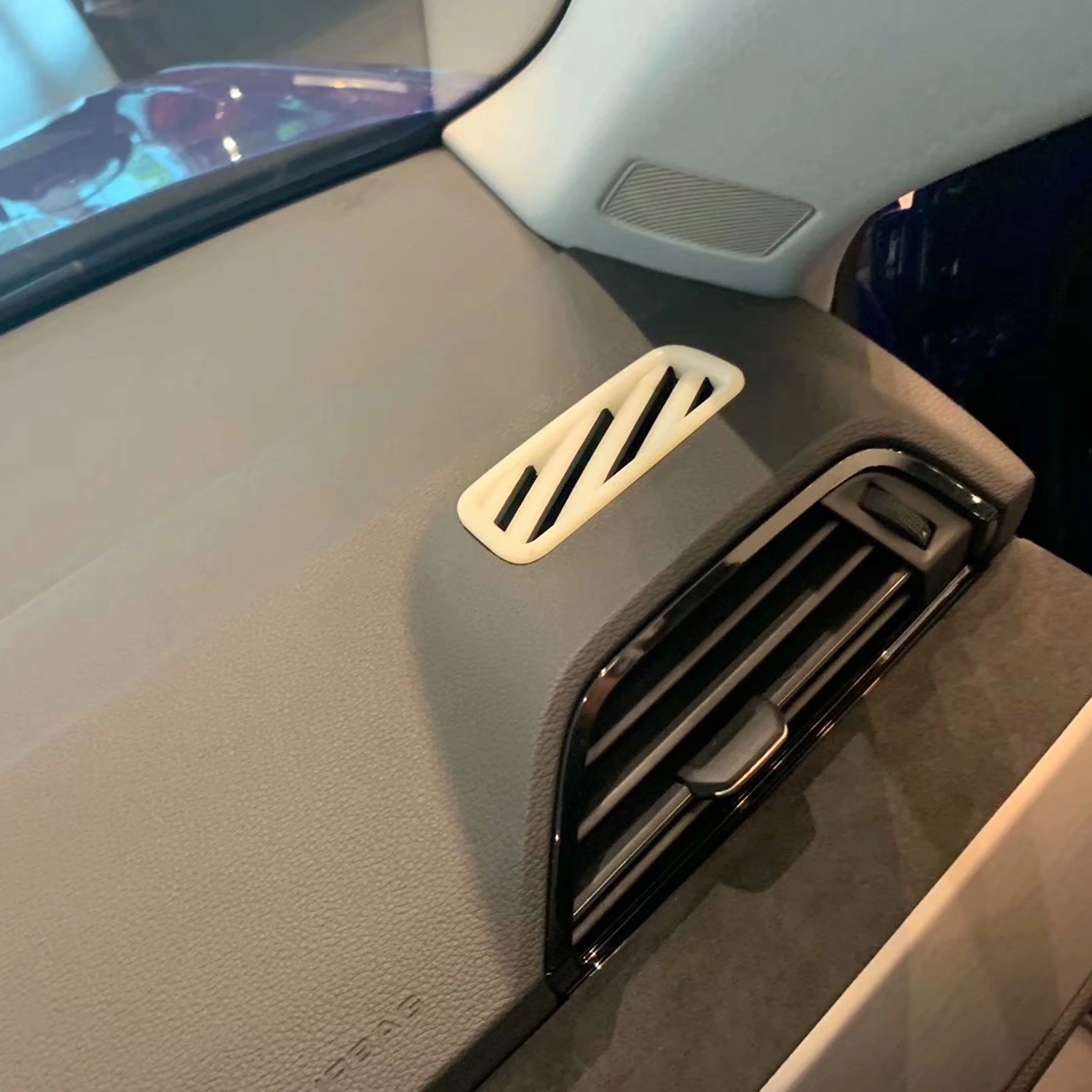 2 шт. хромированная воздушная розетка кондиционера стильная Автомобильная