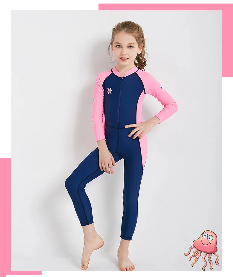 Фото Children Sunscreen Diving Suit Kids Long Sleeve One-piece Snorkeling Swimsuit Children's diving suit Boys and Girls GeneralA3046 Спорт и Children Sunscreen Diving Suit Kids Long Sleeve One-piece Snorkeling Swimsuit Children's diving suit Boys and Girls GeneralA3046 Спорт и