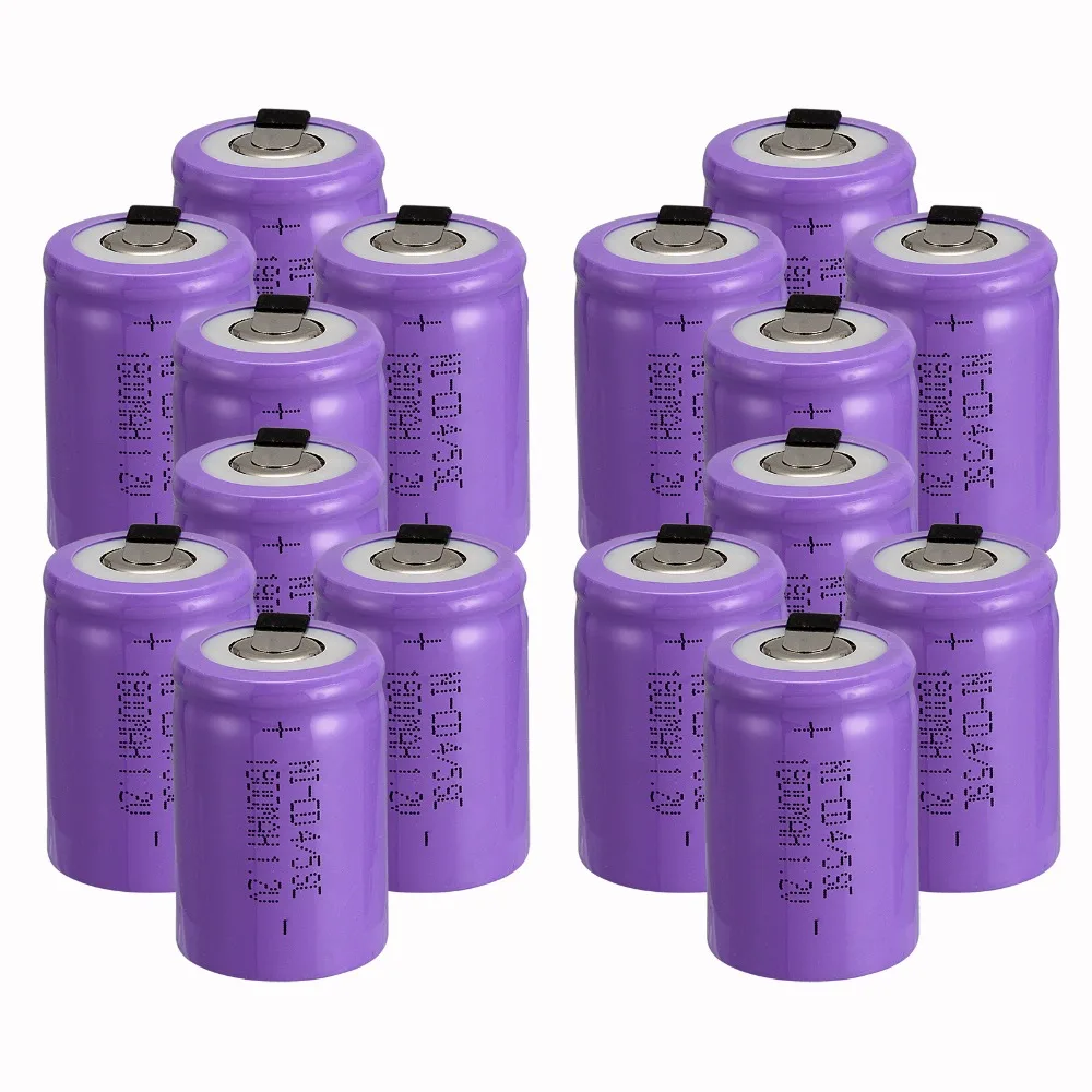 4 ~ 16 шт Anmas Power фиолетовый 1 2 V 1800mAh 4/5 SC Ni CD аккумуляторная батарея nicd сменные